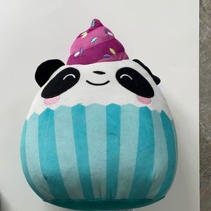 Cupcake Panda Sqishmallow 8”